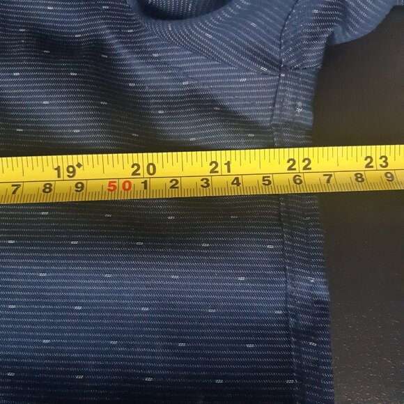 ⚡️BUY 3 for $55⚡️ Calvin Klein SZ 15.5 Men's Blue Non Iron Button Up Shirt - Picture 8 of 12